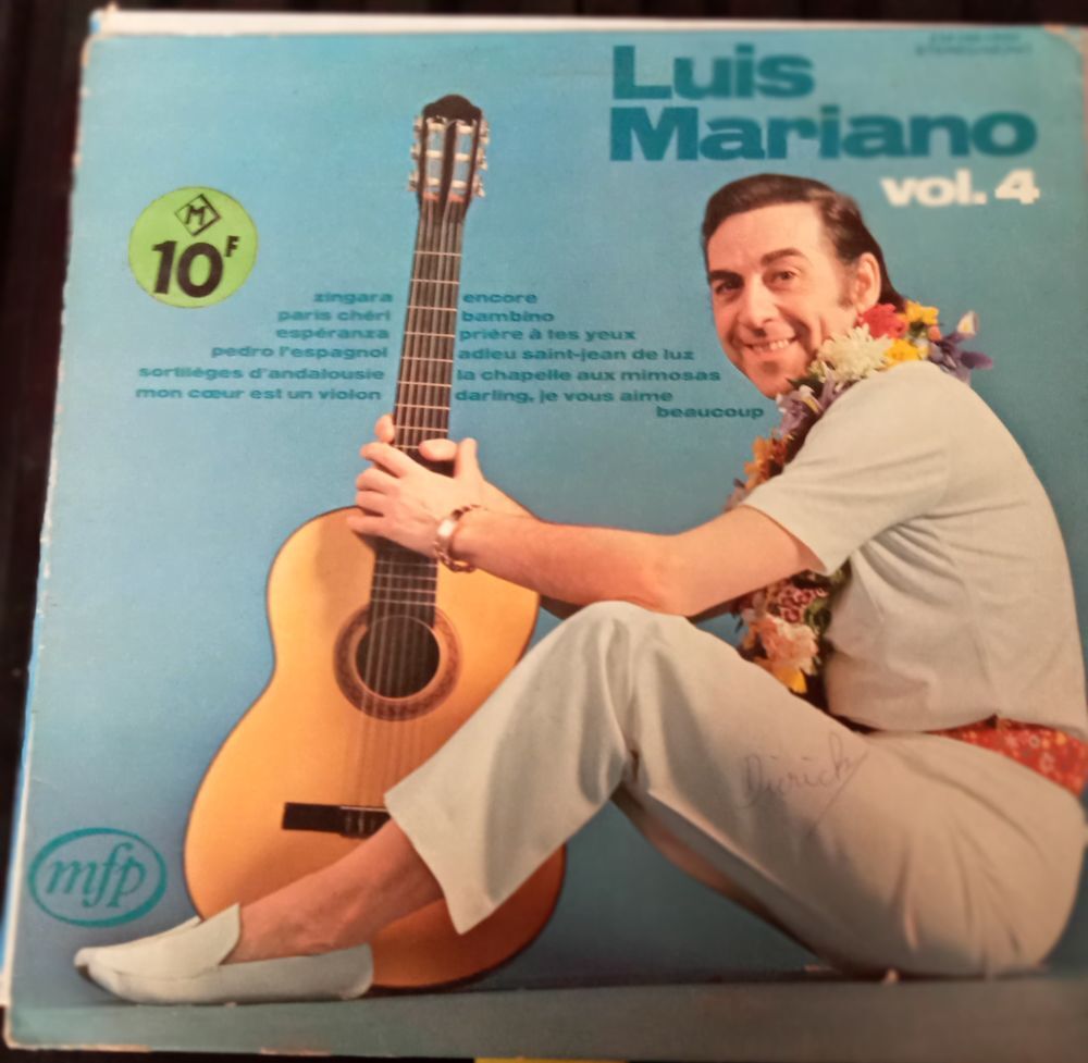 LUIS MARIANO / 5 X DISQUES 33 TOURS CD et vinyles