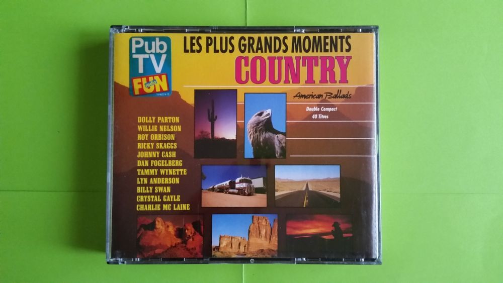 LES PLUS GRANDS MOMENTS COUNTRY CD CD et vinyles