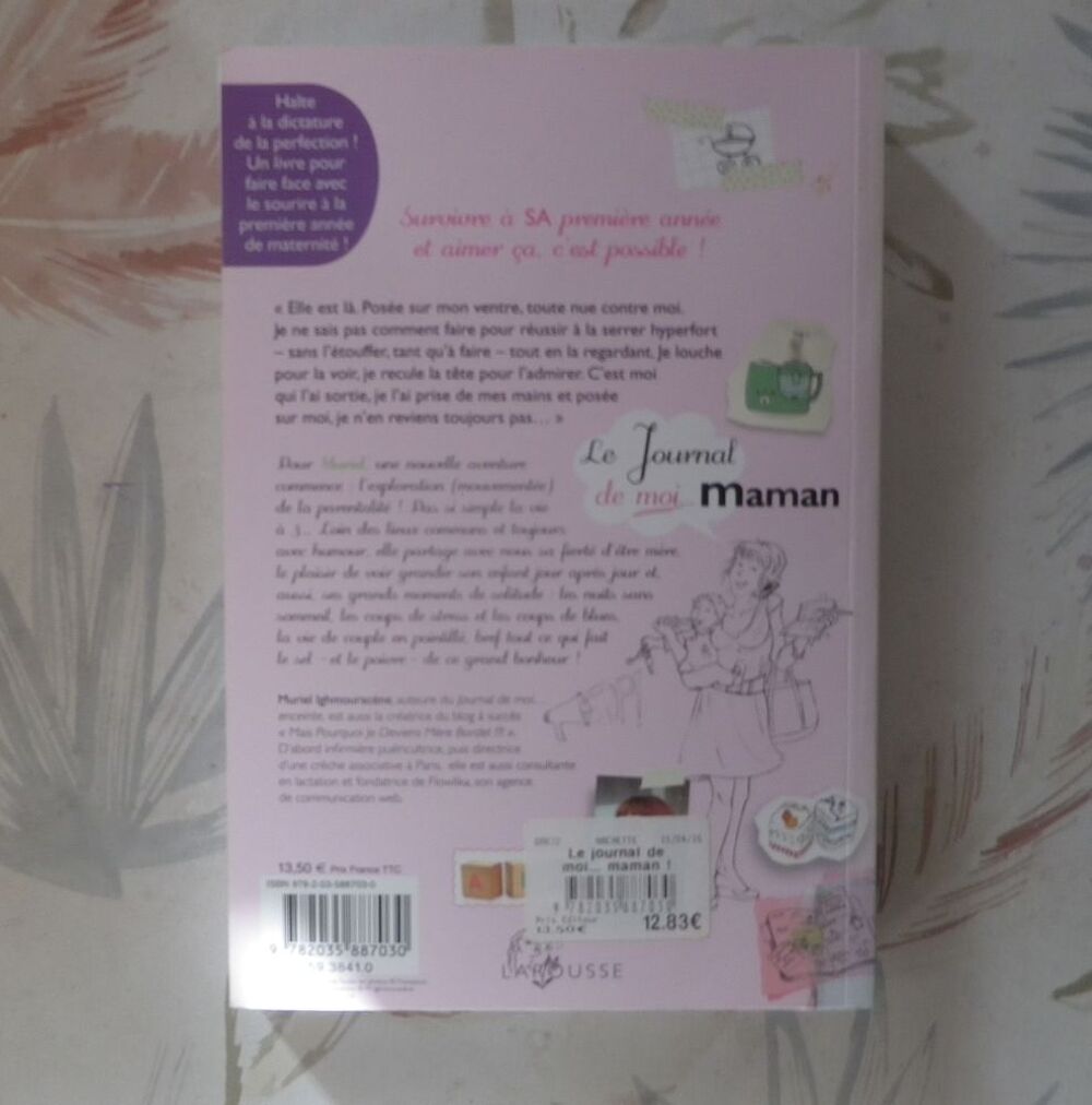 LE JOURNAL DE MOI... MAMAN par Muriel IGHMOURACENE Livres et BD