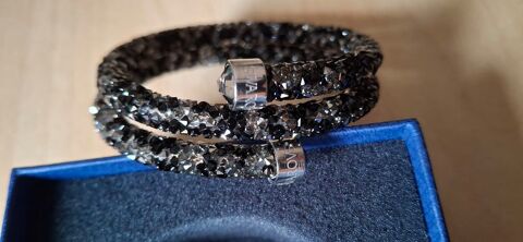 Bracelet jonc Swarovski Crystaldust double 30 Pulnoy (54)