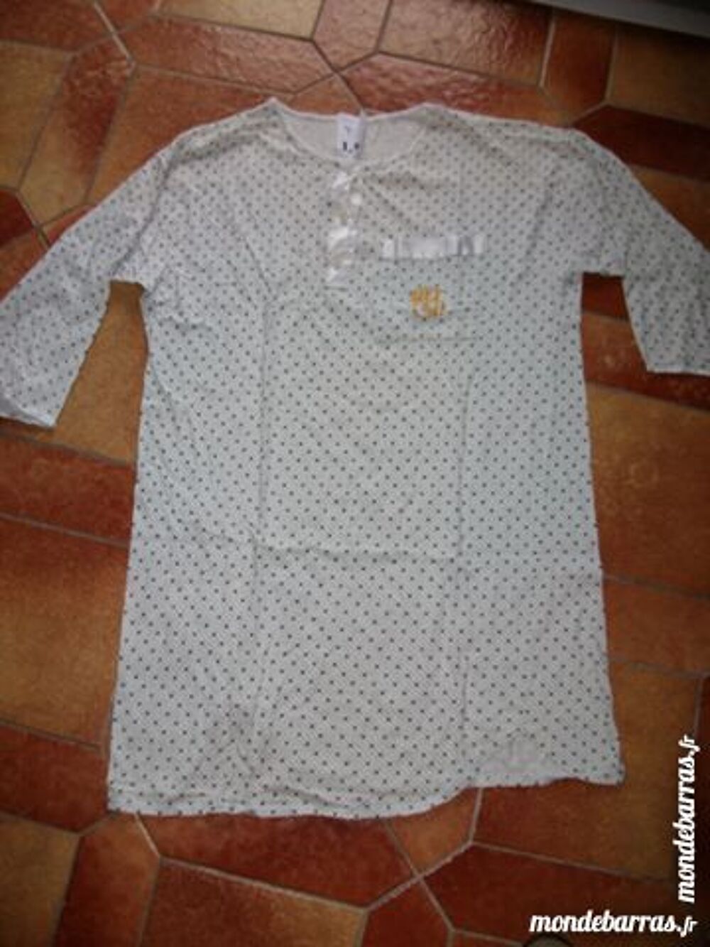 Chemises de Nuit courtes en coton T42 &agrave; T54/56 Vêtements