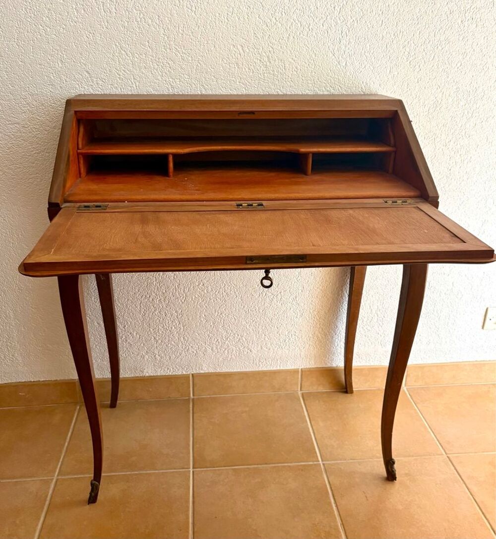 Petit secr&eacute;taire &agrave; abattant en bois Meubles