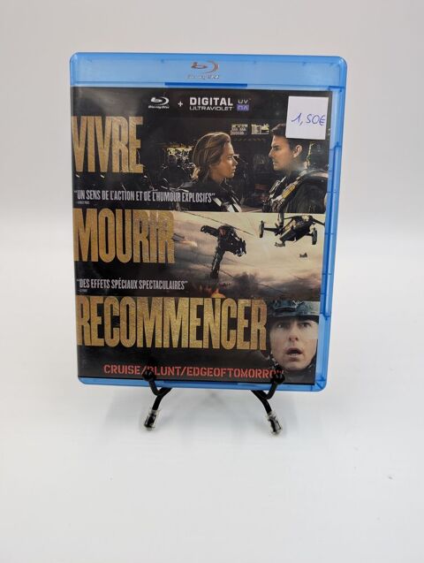 Film Blu Ray Disc Vivre Mourir Recommencer en boite 2 Vulbens (74)