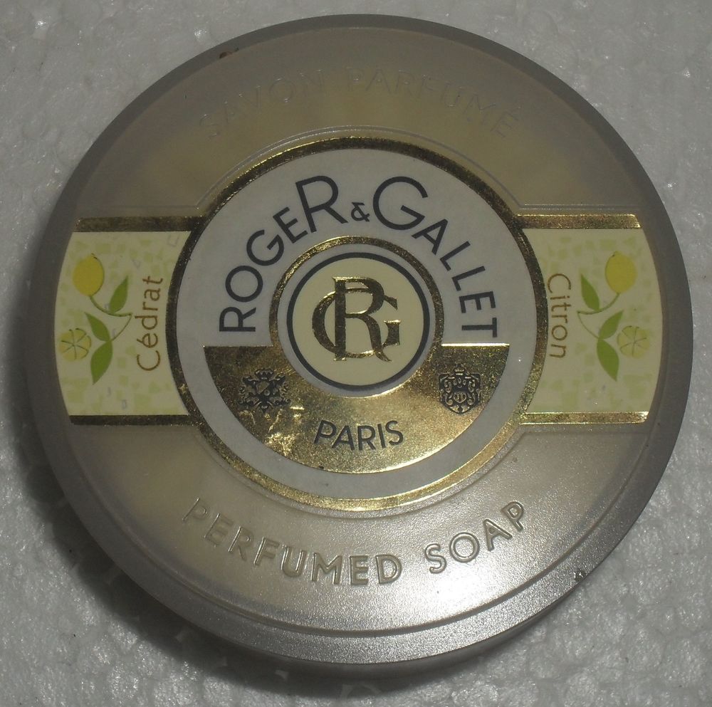 Savon Roger &amp; Galet citron 100g NEUF Maroquinerie