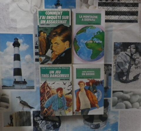 4 BIBLIOTHEQUE VERTE titres dans l'annonce (ou � l'unit�) 3 Bubry (56)