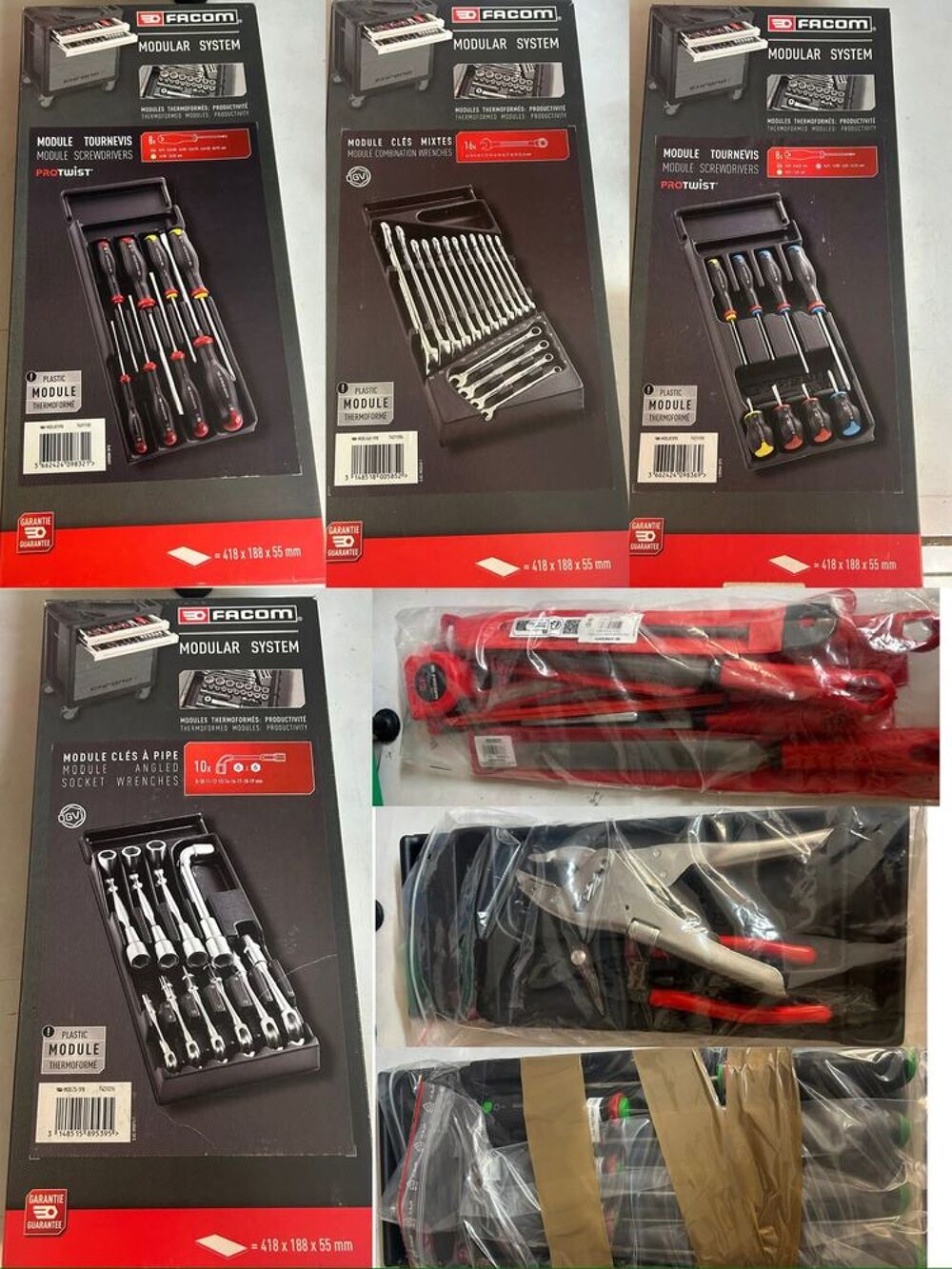 Modules Facom de 40€ a 60€ pi&egrave;ces comme neuf Bricolage