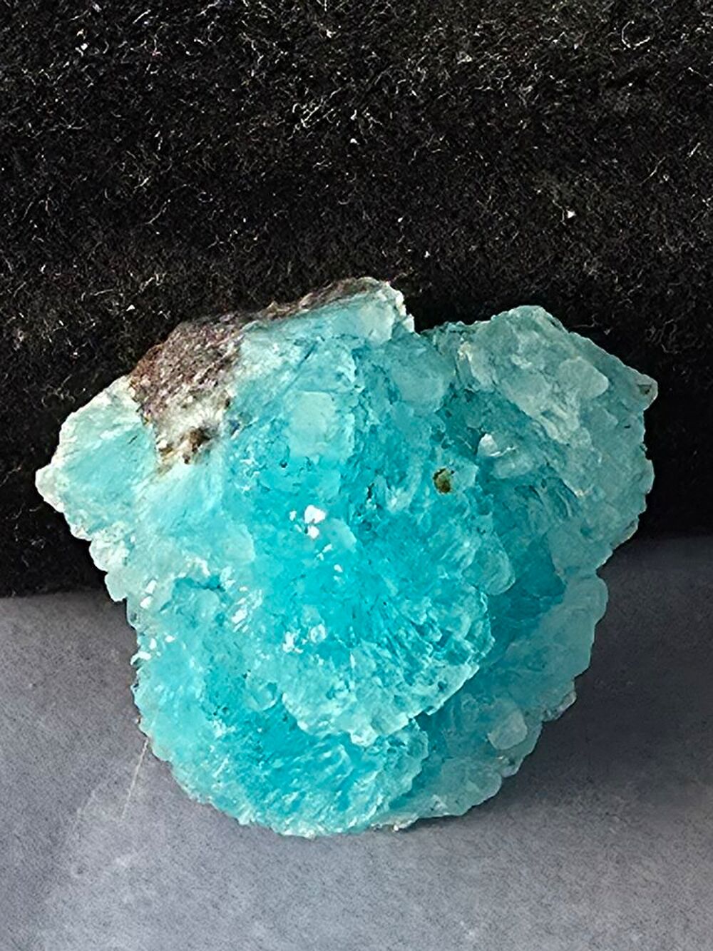 Pierre Naturelle H&eacute;mimorphite Turquoise Cristallis&eacute;e 2,5 cm 