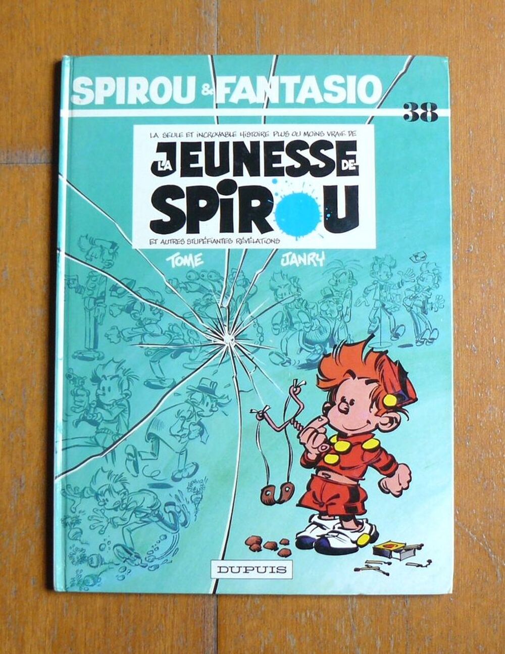 EO Spirou 38 : La jeunesse de Spirou - Janry - Dupuis - 1987 Livres et BD