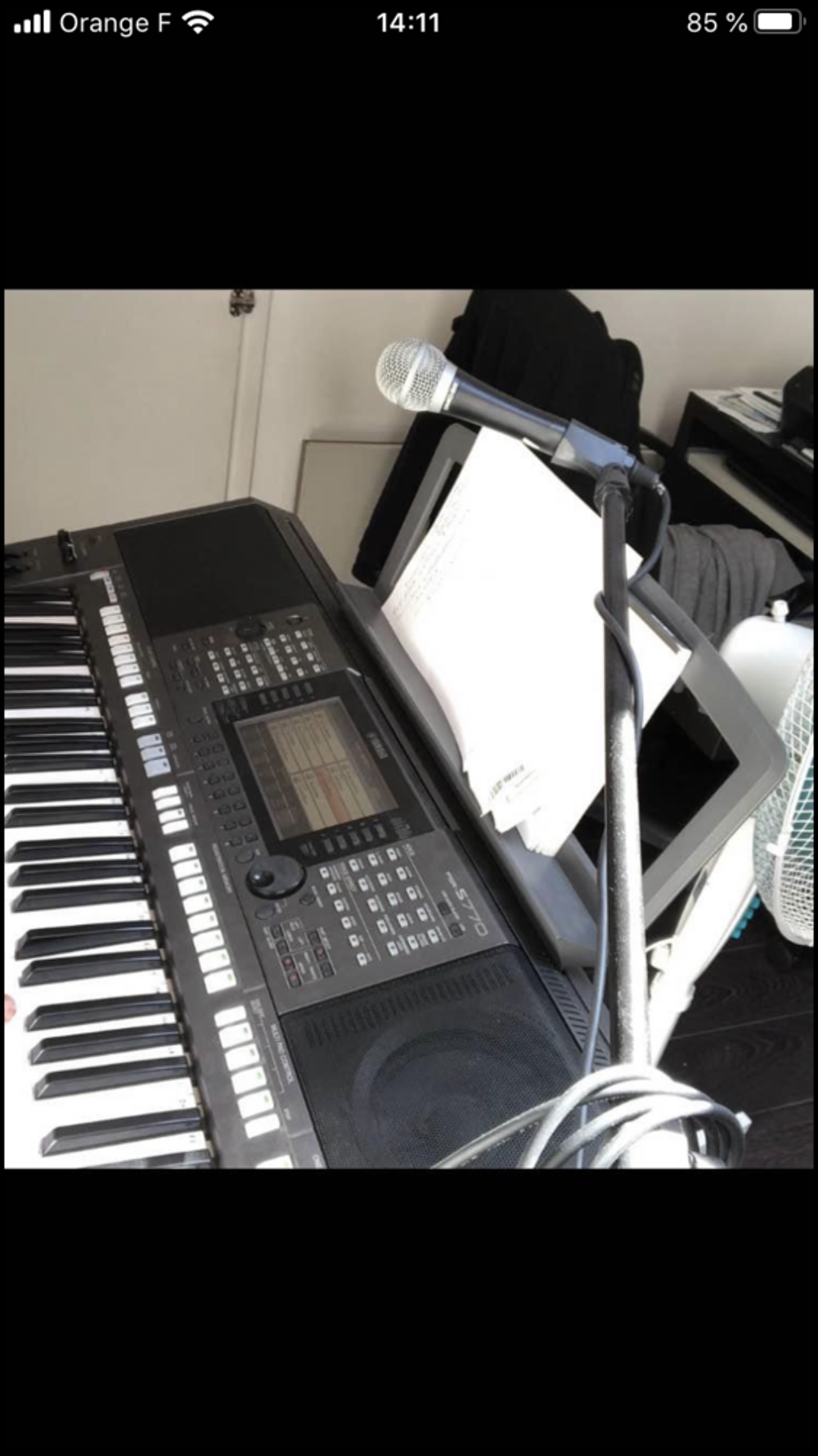 Yamaha PSR S770 Instruments de musique