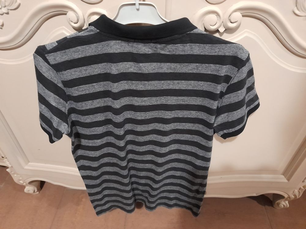 polo noir T-Traxx labelling taille S Vêtements
