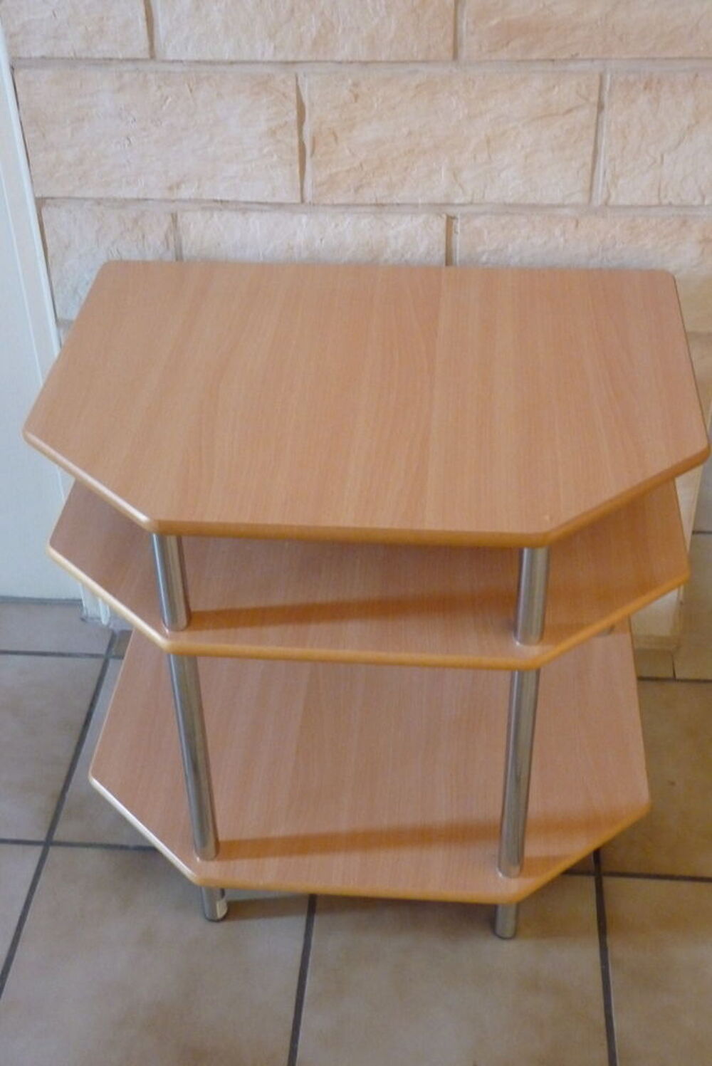 Petite table basse couleur h&ecirc;tre Meubles