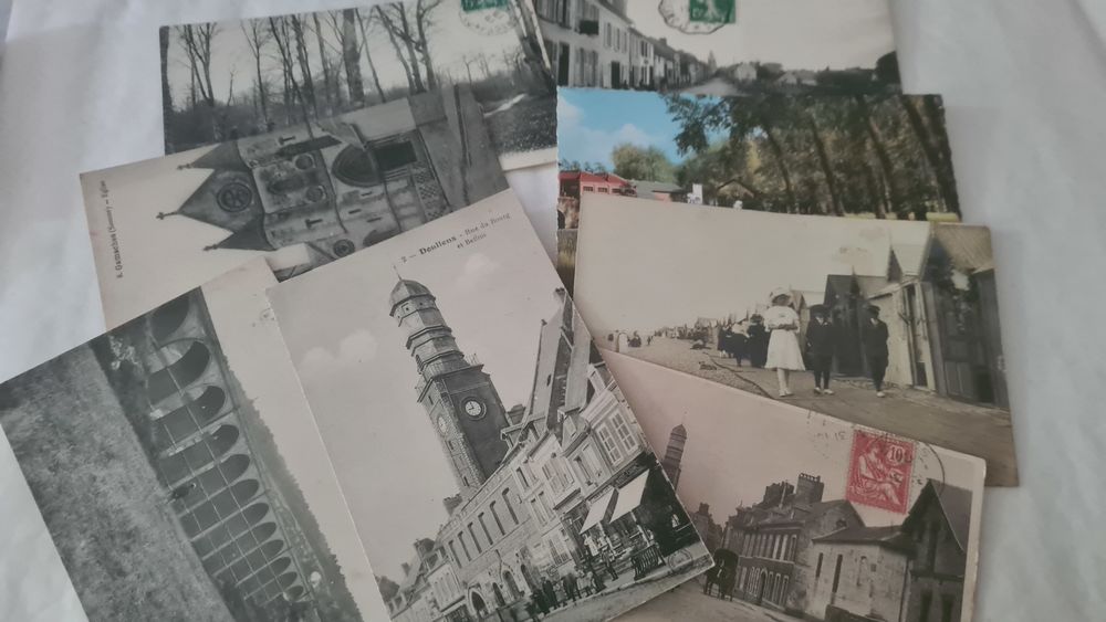 .cpa du 80 - Lot de 100 cpa de la somme ,pas d'Amiens ni d"A 