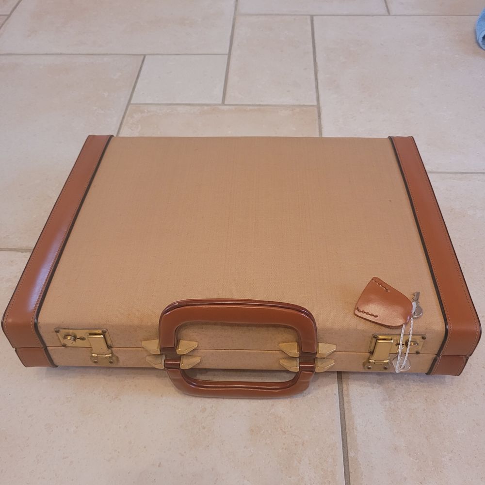 BEAUTY CASE / ATTACH&Eacute; CASE VINTAGE Maroquinerie