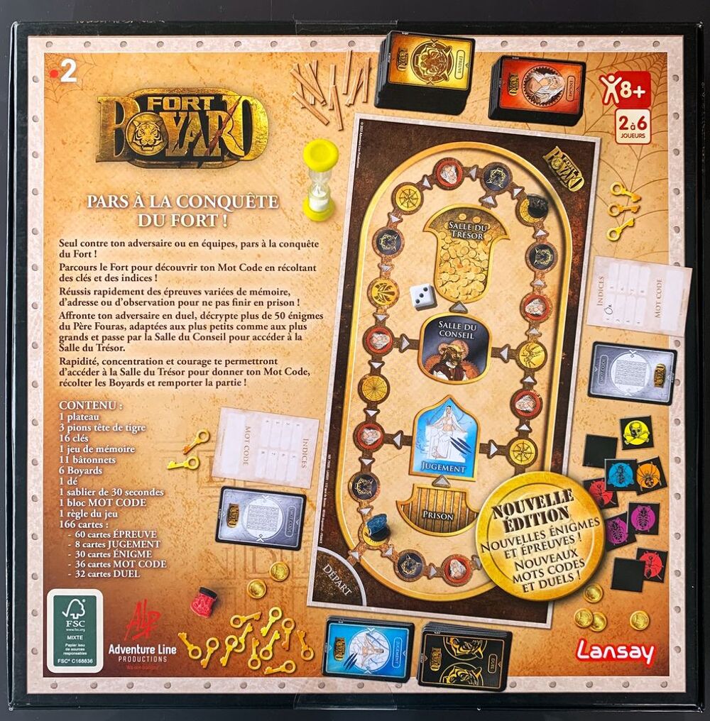 Jeu Fort Boyard - Nouvelle &Eacute;dition - Neuf sous blister Jeux / jouets