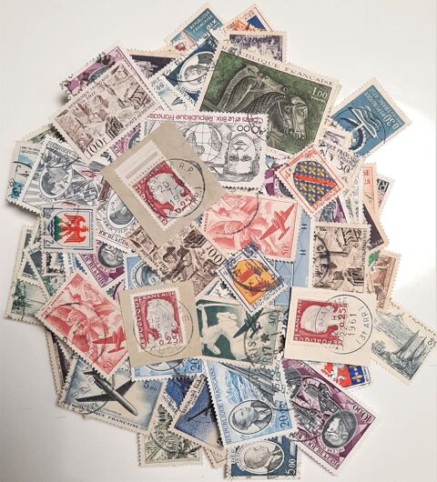 710 timbres FRANCE dont aériens 20 Floirac (33)