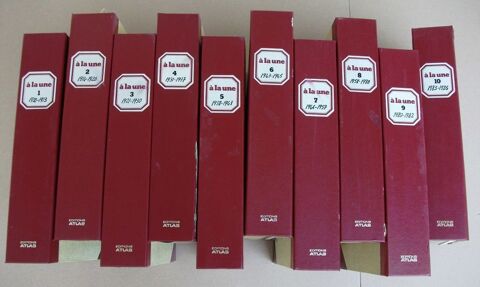 A la une (10volumes) les journaux d'époque (Atlas 1979/1987) 60 Toulouse (31)