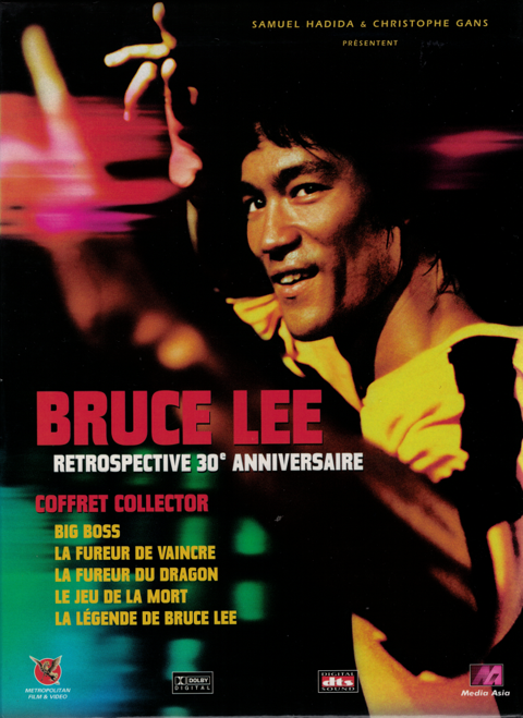 Bruce Lee, coffret 5 DVD, plus un gros livret 11 Rochefort (17)