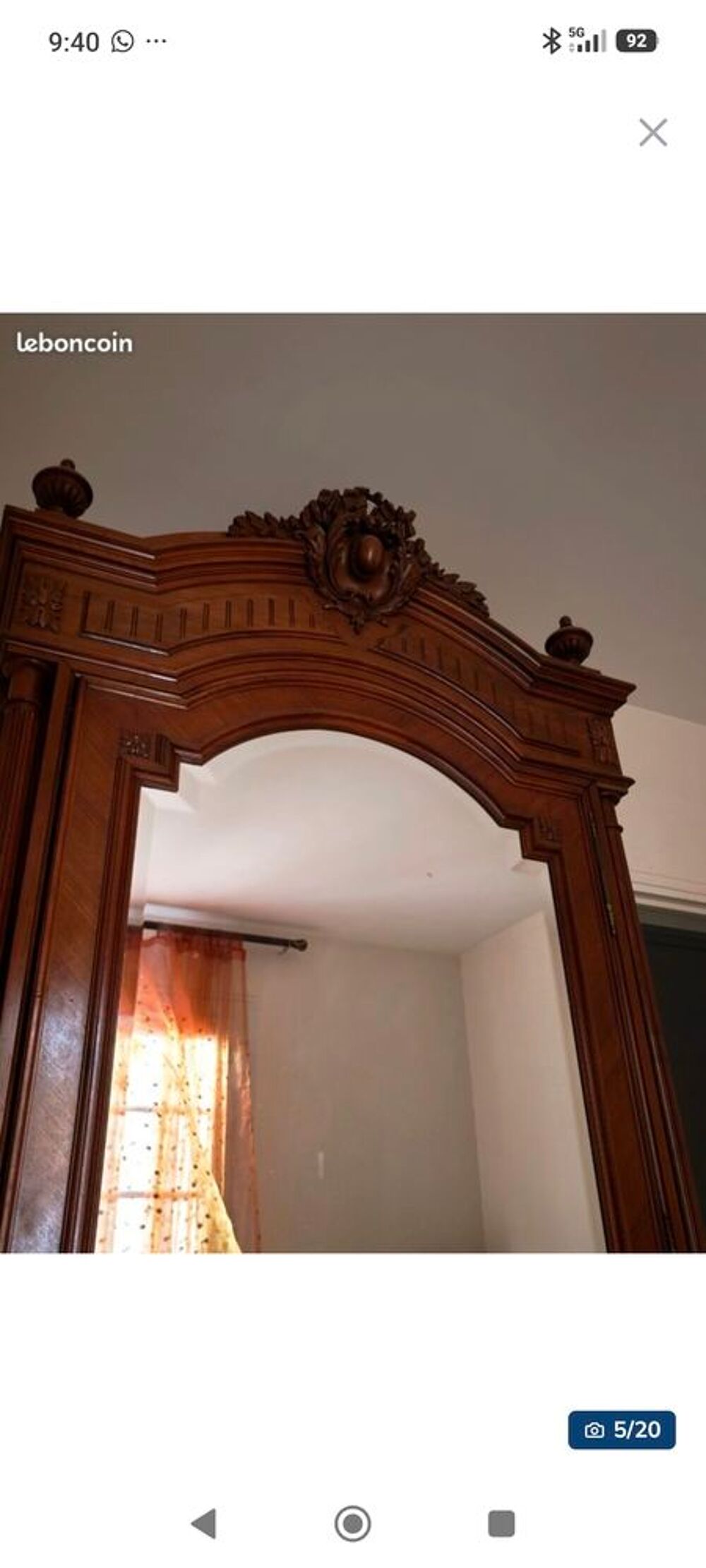 Belle armoire &agrave; glace Meubles