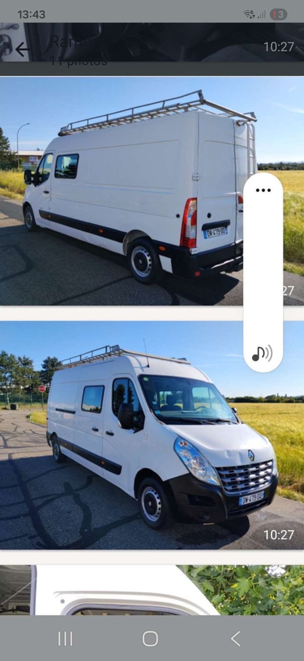 Master MASTER CA L2H2 3.5t 2.3 dCi 125 E5 CONFORT 2013 occasion 13150 Tarascon