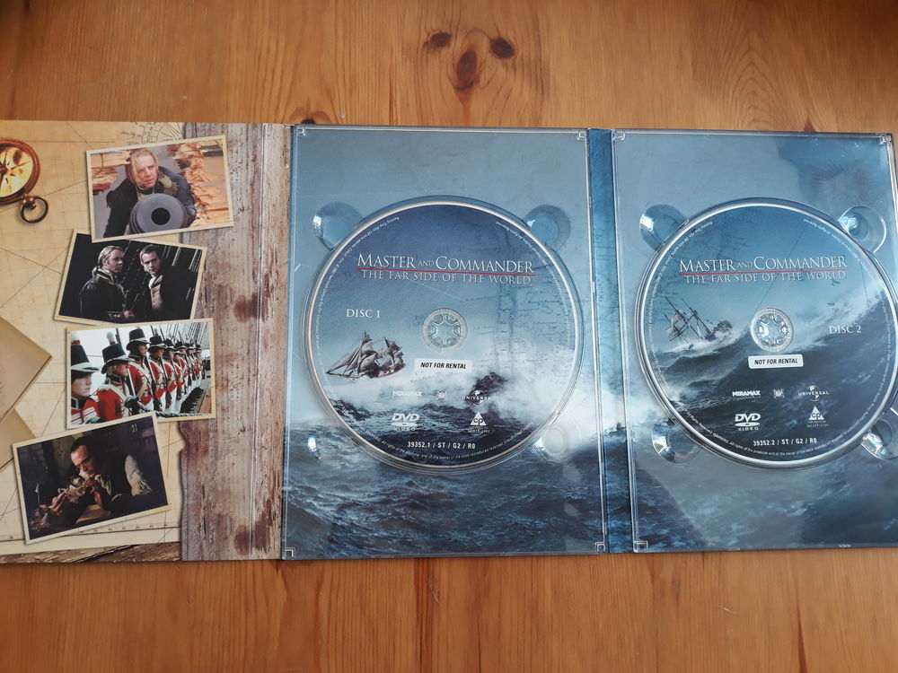 Coffret DVD "Master and Commander" - avec Russel Crowe DVD et blu-ray