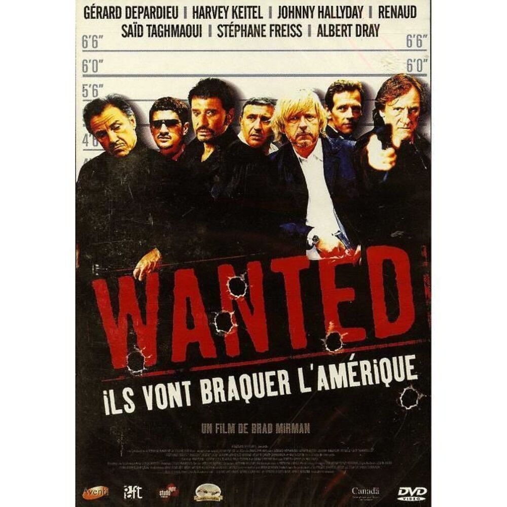 DVD WANTED ////// DVD et blu-ray