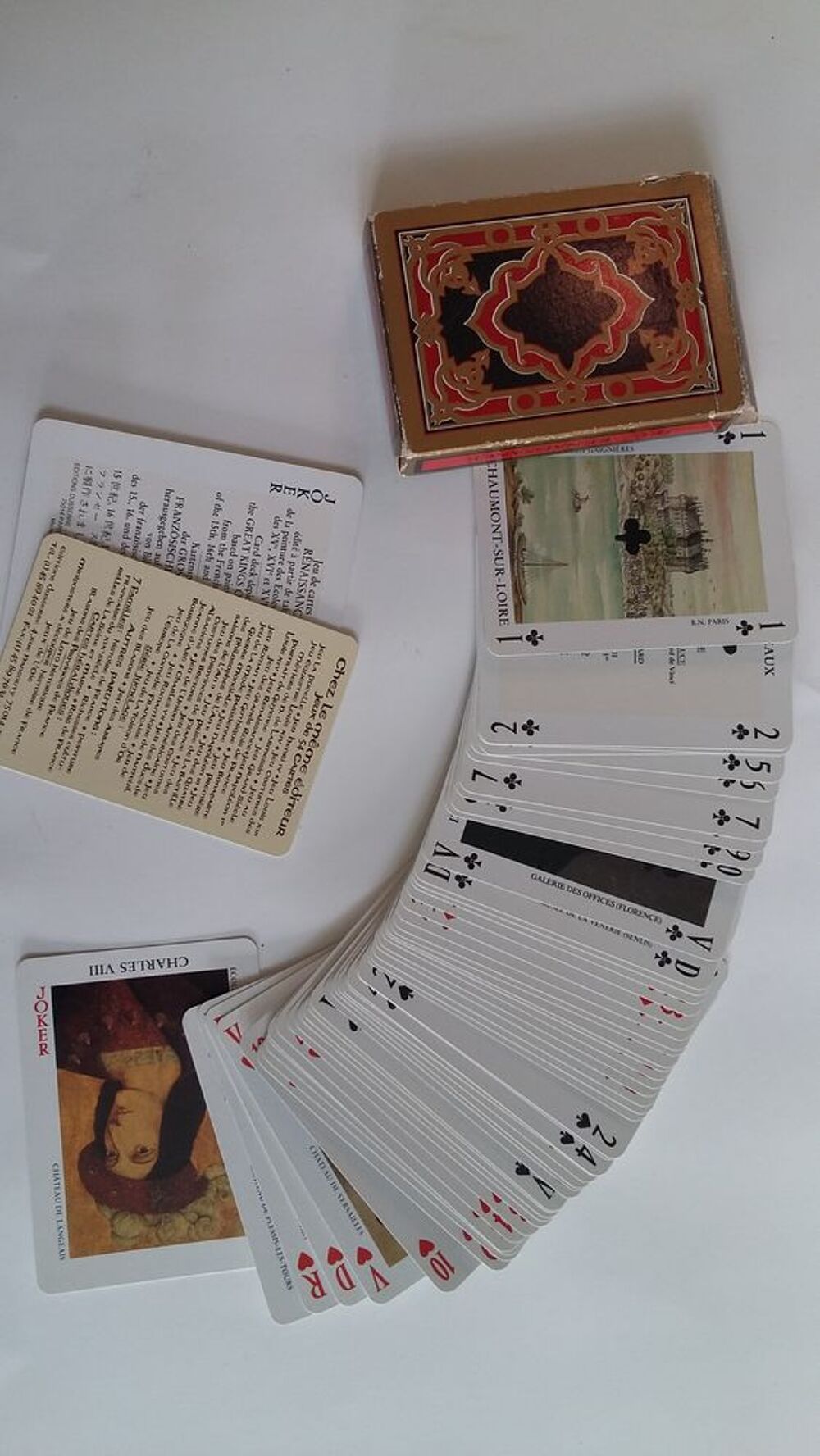Jeu de cartes Dusserre : Fran&ccedil;ois 1er 