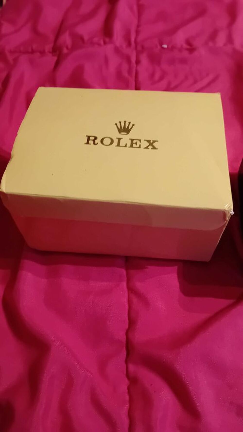 ROLEX BOITE ET COUSSIN SURBOITE 