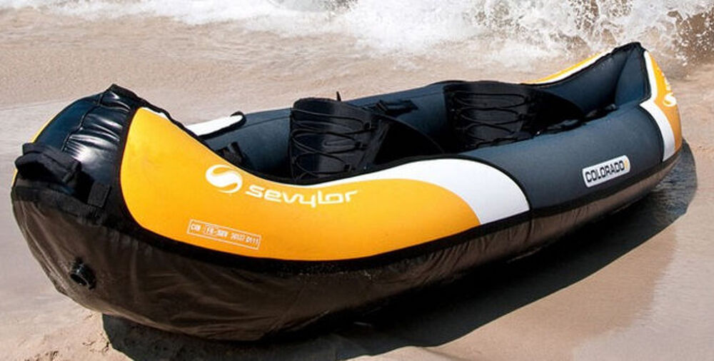 Kayak gonflable 2 PL mer et riviere Sevylor Colorado Sports