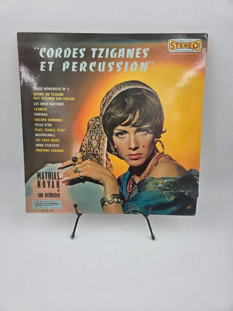 Vinyle 33 tours Cordes Tziganes et Percussion Mathias Novak 9 Vulbens (74)