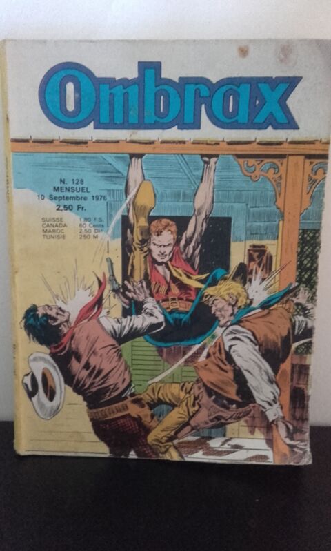 BD - Ombrax N128 Septembre 1976 5 Angers (49)
