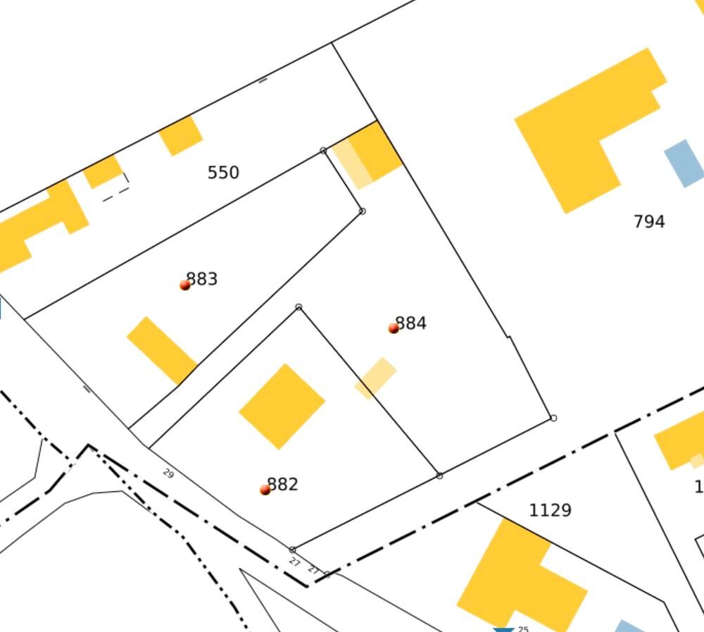 Vente Terrain Terrain à bâtir 1 273 m² avec garage/atelier 60 m² à Avermes Avermes