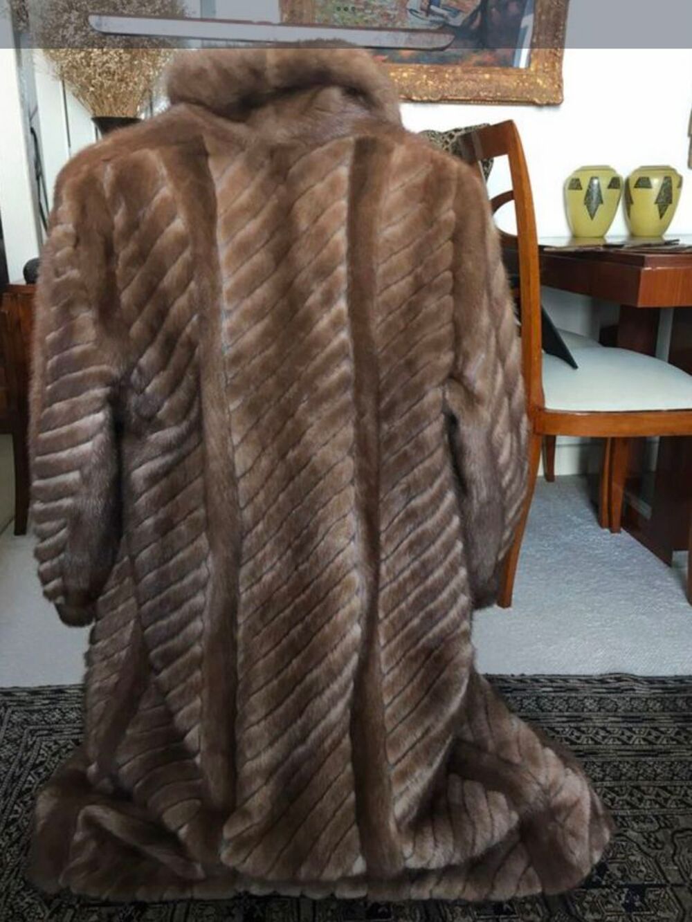 Manteau vison cotel&eacute; Vêtements