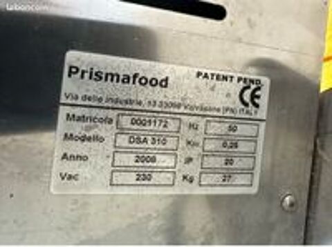   Faconneuse laminoir à pizza Prismafood DSA 310  