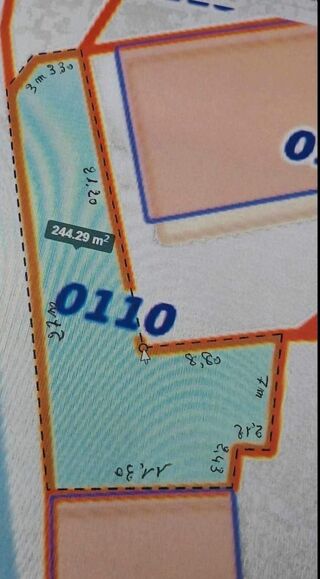  Terrain  vendre 250 m