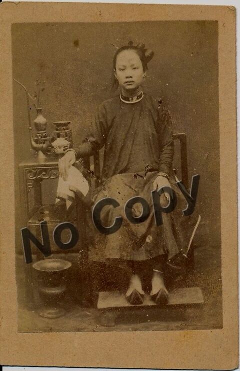 Portrait F�minin Indochine Photographie PUN-KY Asie Chine 0 Loches (37)