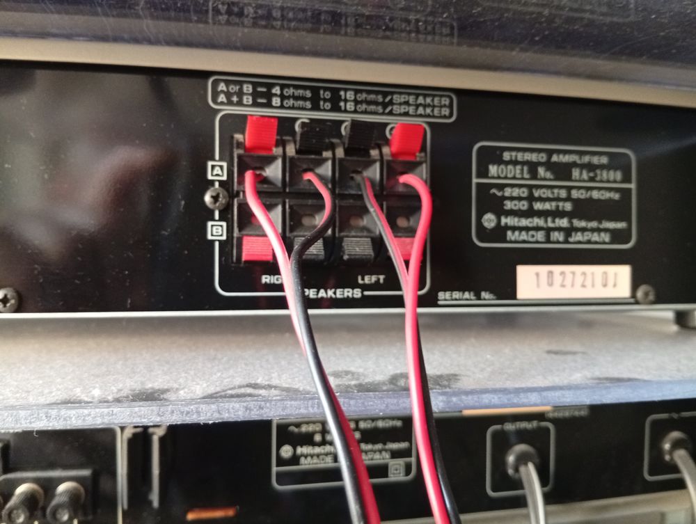 Hitachi stereo amplificateur HA 3800 Audio et hifi