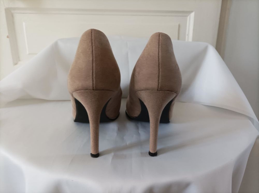Escarpins tout cuir "GB Paris " couleur Camel Chaussures