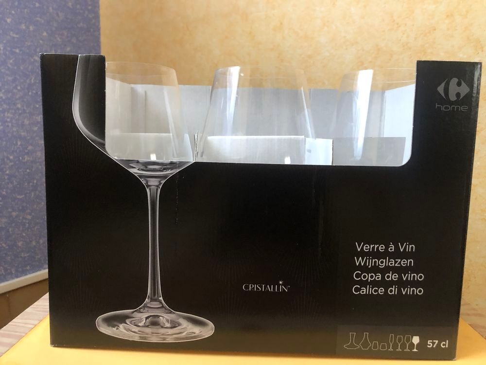 Verres &agrave; vin Décoration