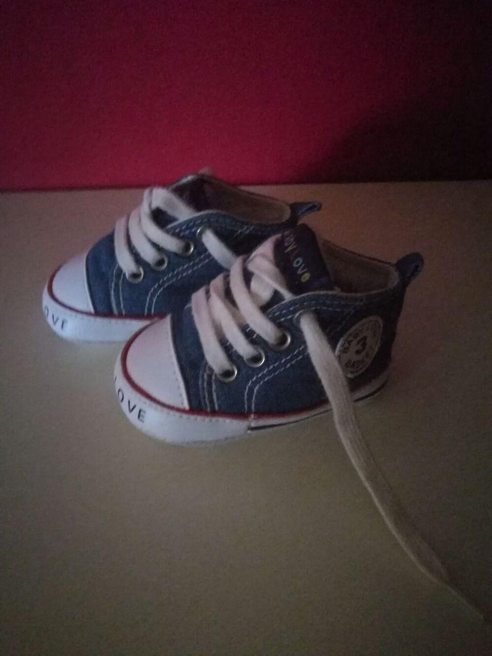 BASKET BABY LOVE 0 A 3 MOIS Chaussures enfants