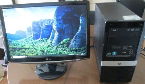 ordinateur de bureau HP + moniteur LG 35 Saint-Nazaire (44)