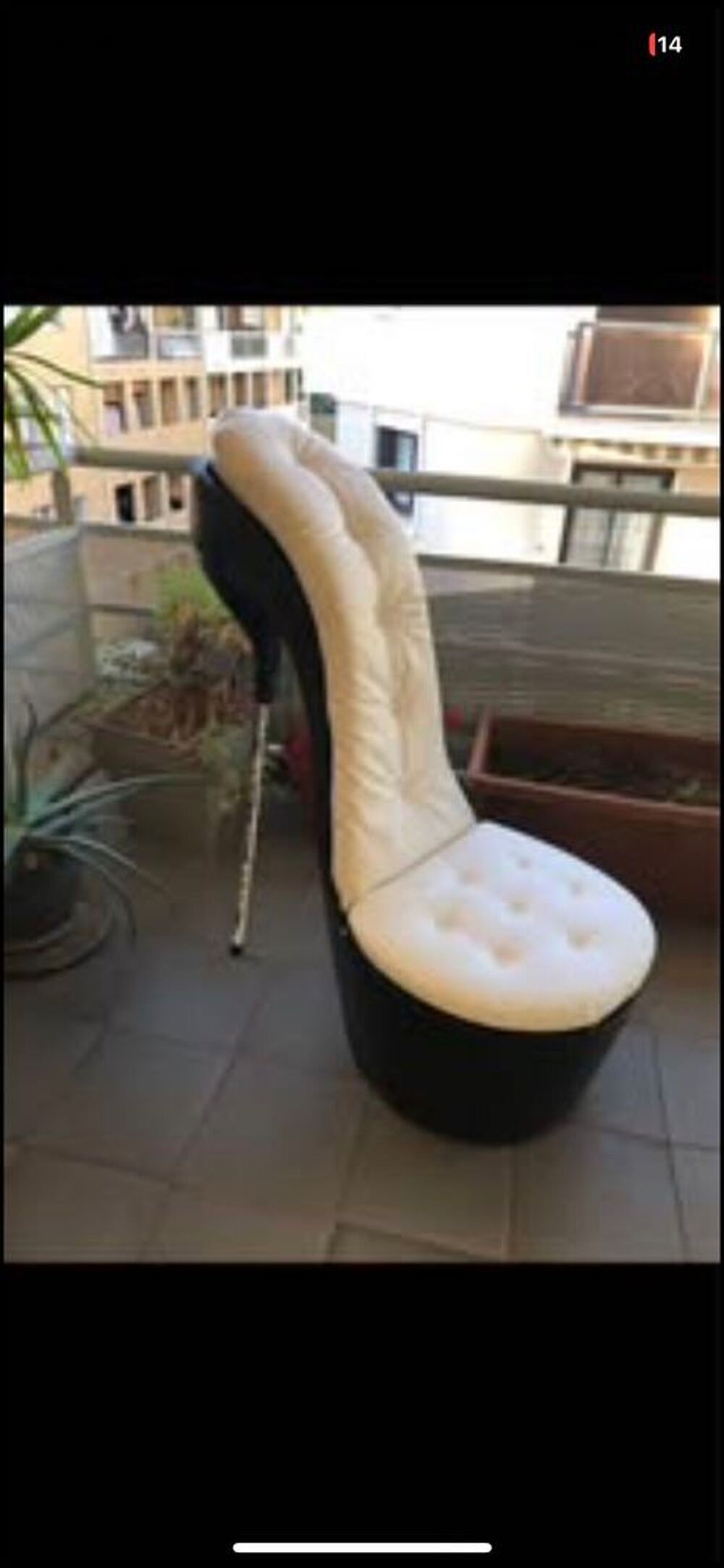 fauteuil talon aiguille Décoration