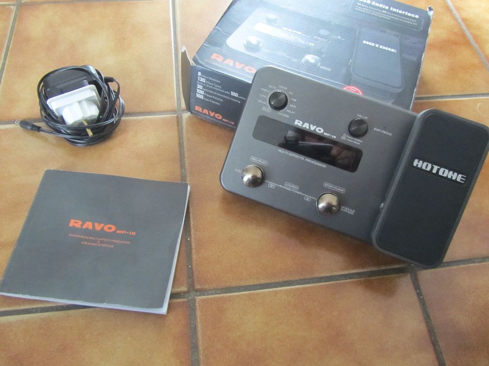 MULTI EFFET guitare Hotone Ravo MP-10 Instruments de musique