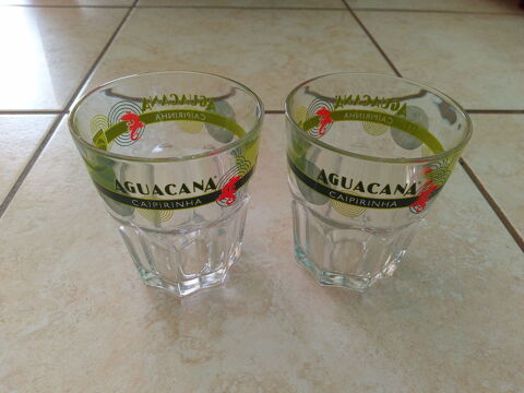 Lot de 2 verres Aguacana (Neuf) 7 Ardoix (07)