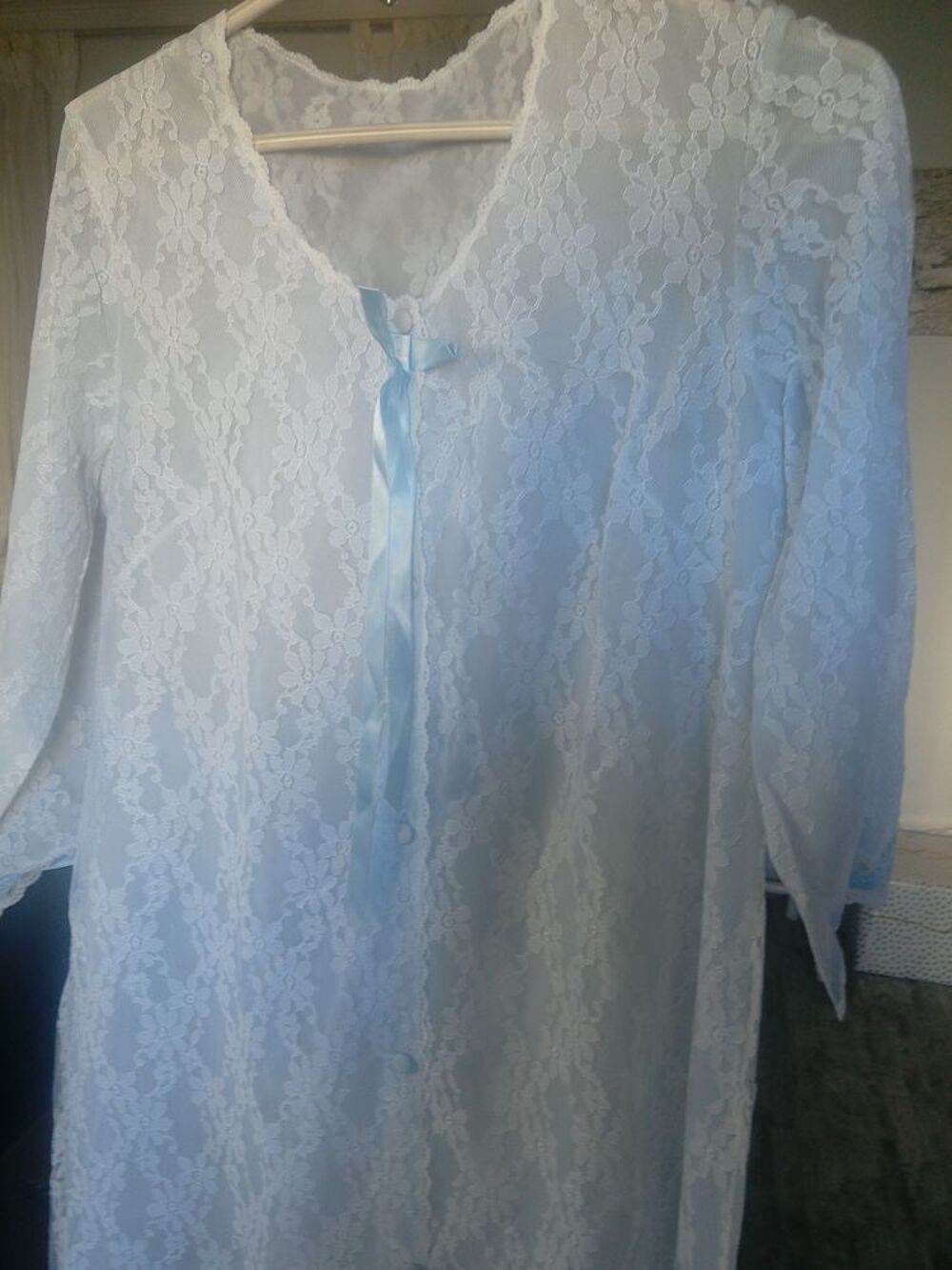 Robe de chambre dentelle Vtements