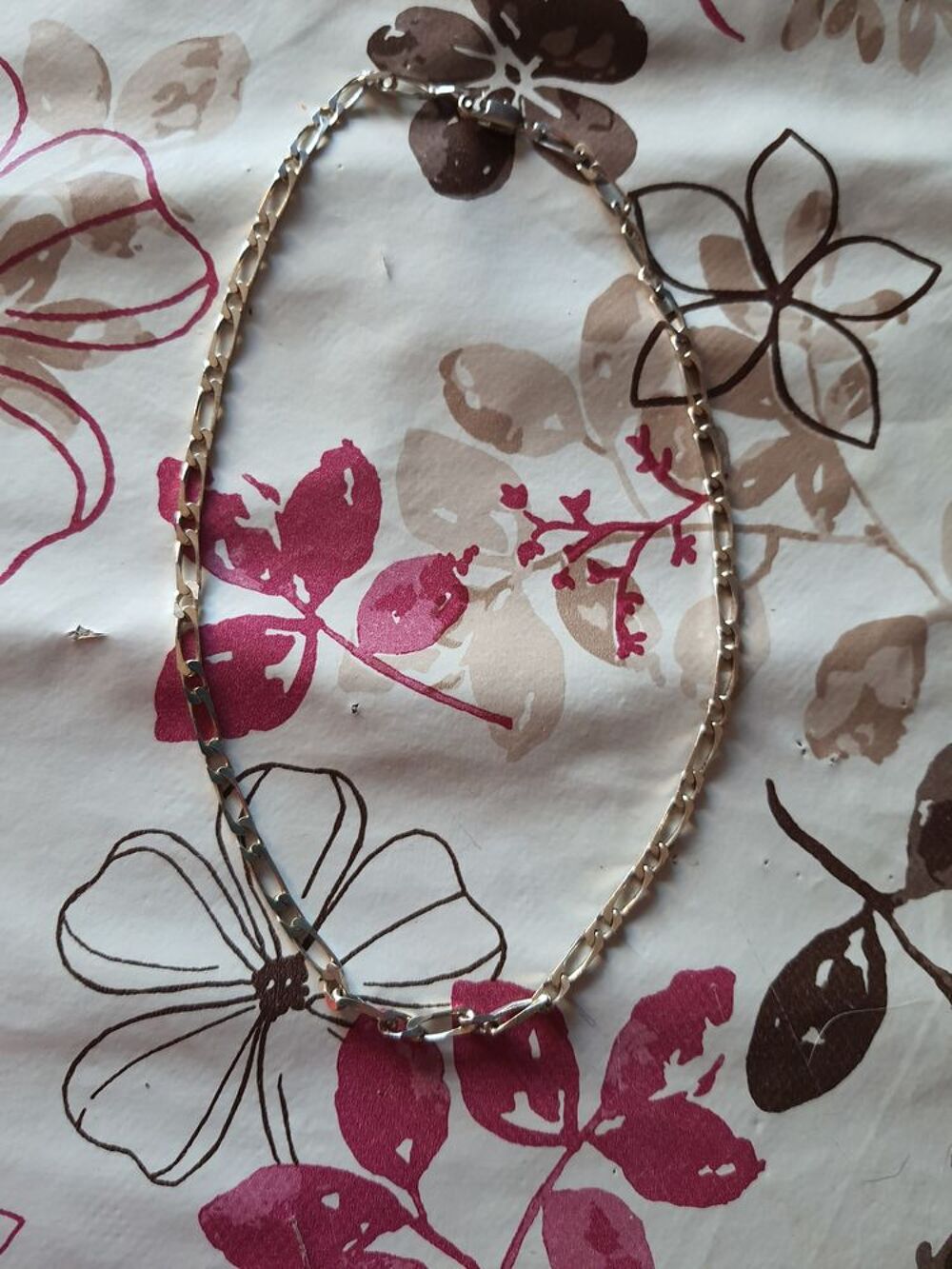 Collier argent homme Bijoux et montres