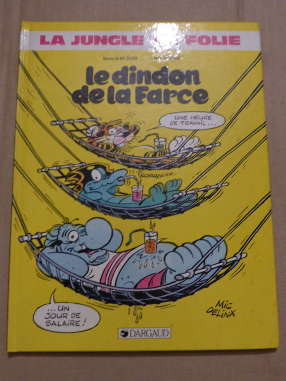 BD LA JUNGLE EN FOLIE avec une DEDICACE Livres et BD