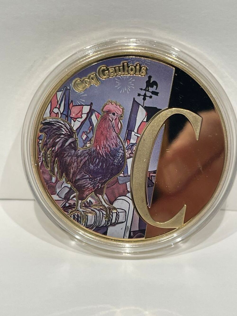 Collection La France de A &agrave; Z la frappe " C - Coq gaulois " 