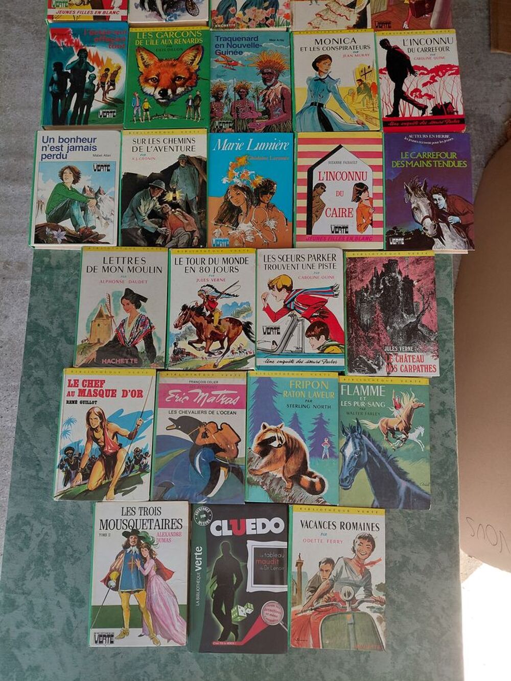 Minis- albums : bibliotheque verte et rose, en exelkent etat Livres et BD
