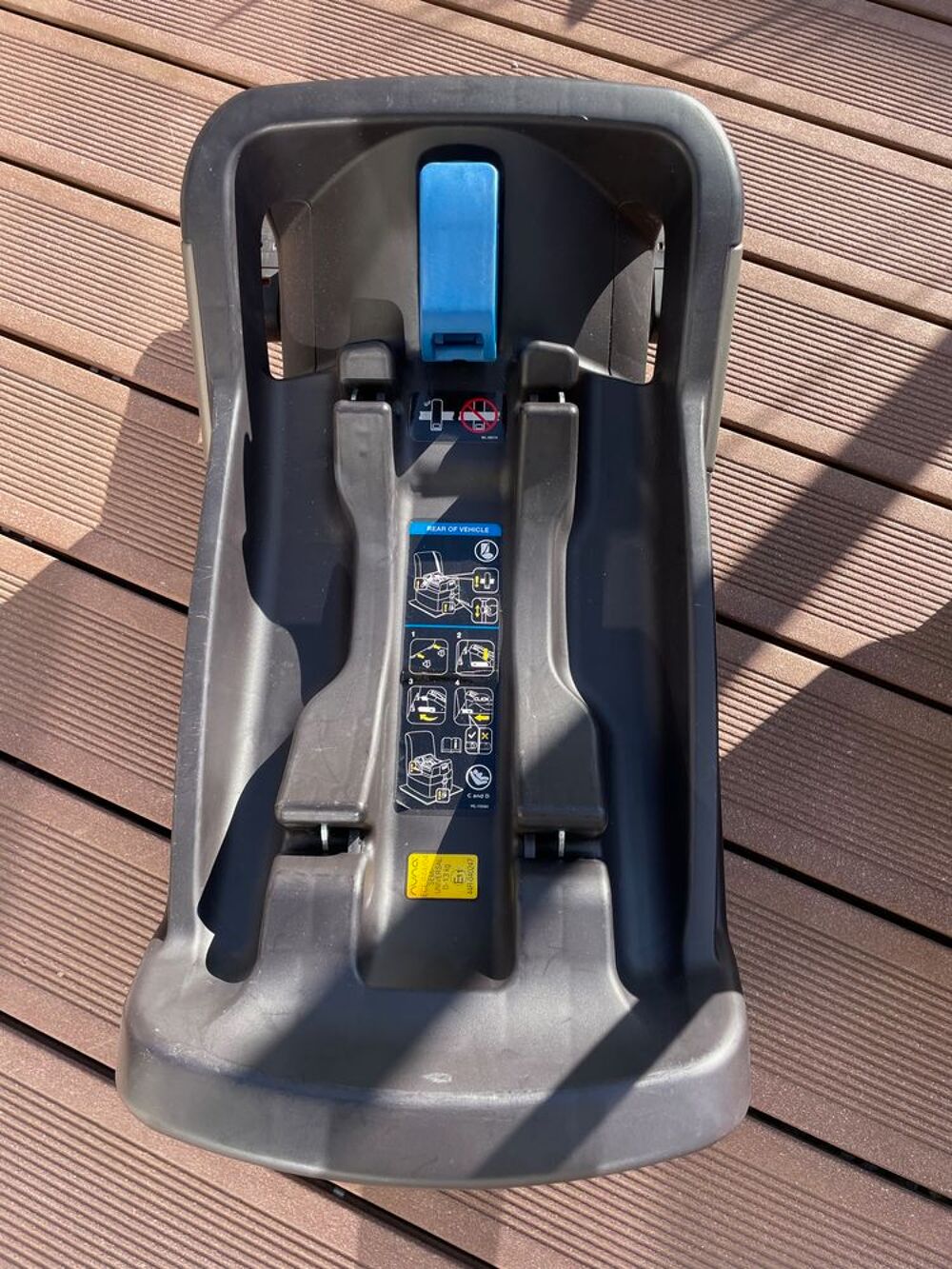 Coque si&egrave;ge auto Pippa noir Puériculture