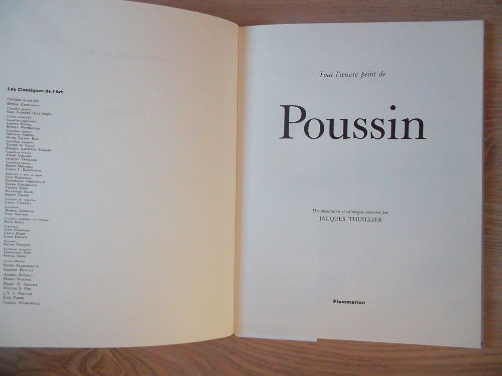 Tout L Oeuvre Peint De Poussin Livres et BD